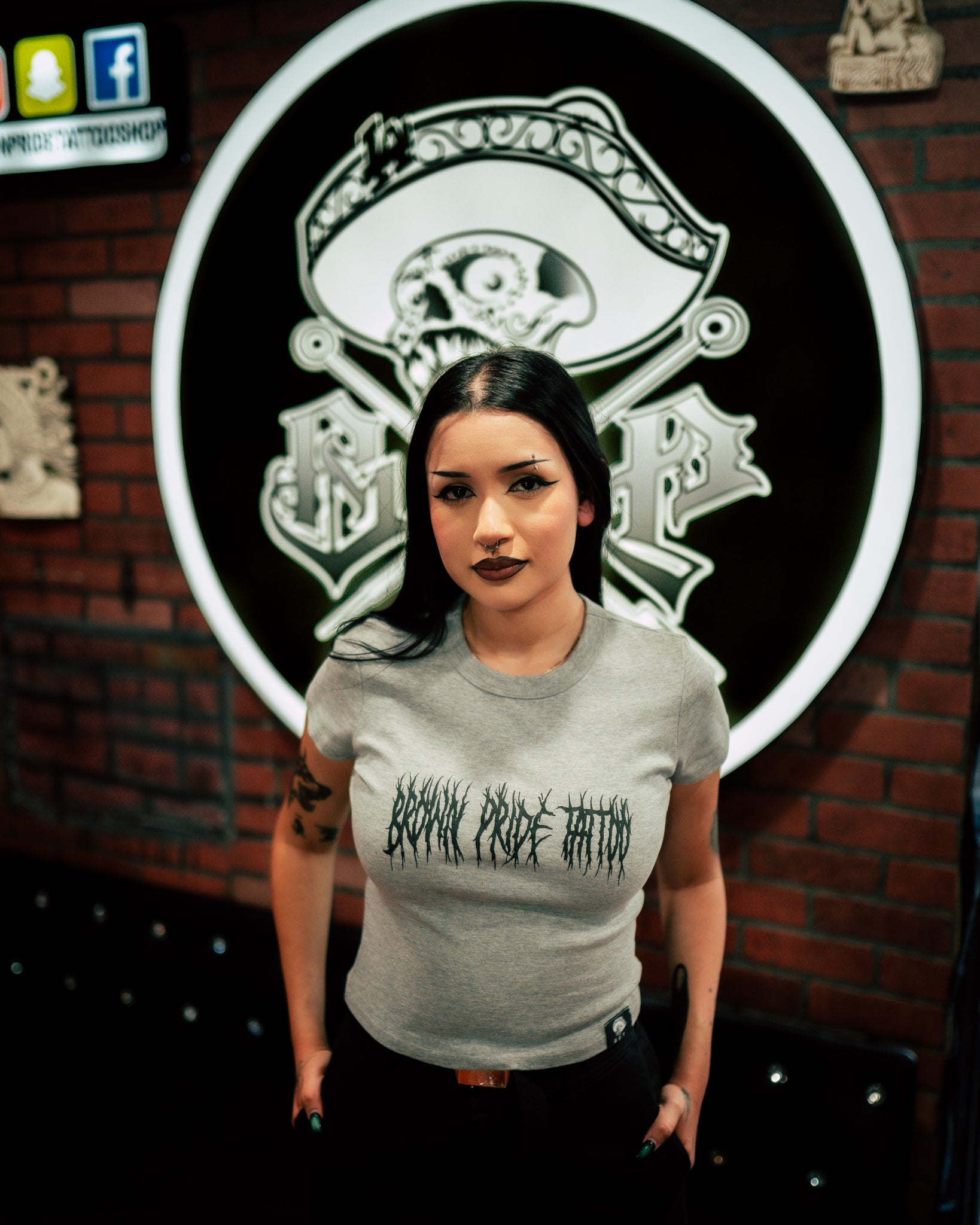 Gothic BPT Crop Top