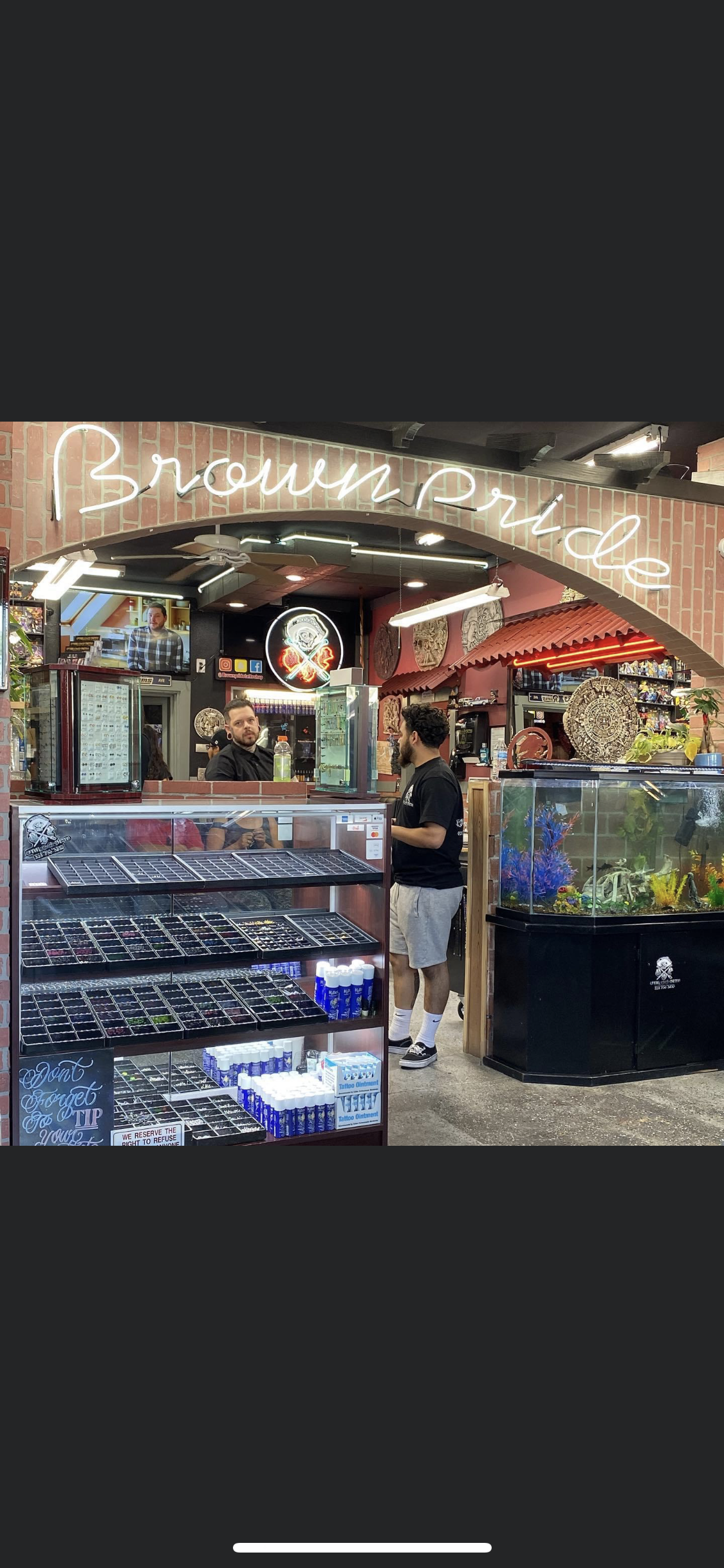 Brown Pride Tattoo Shop Gift