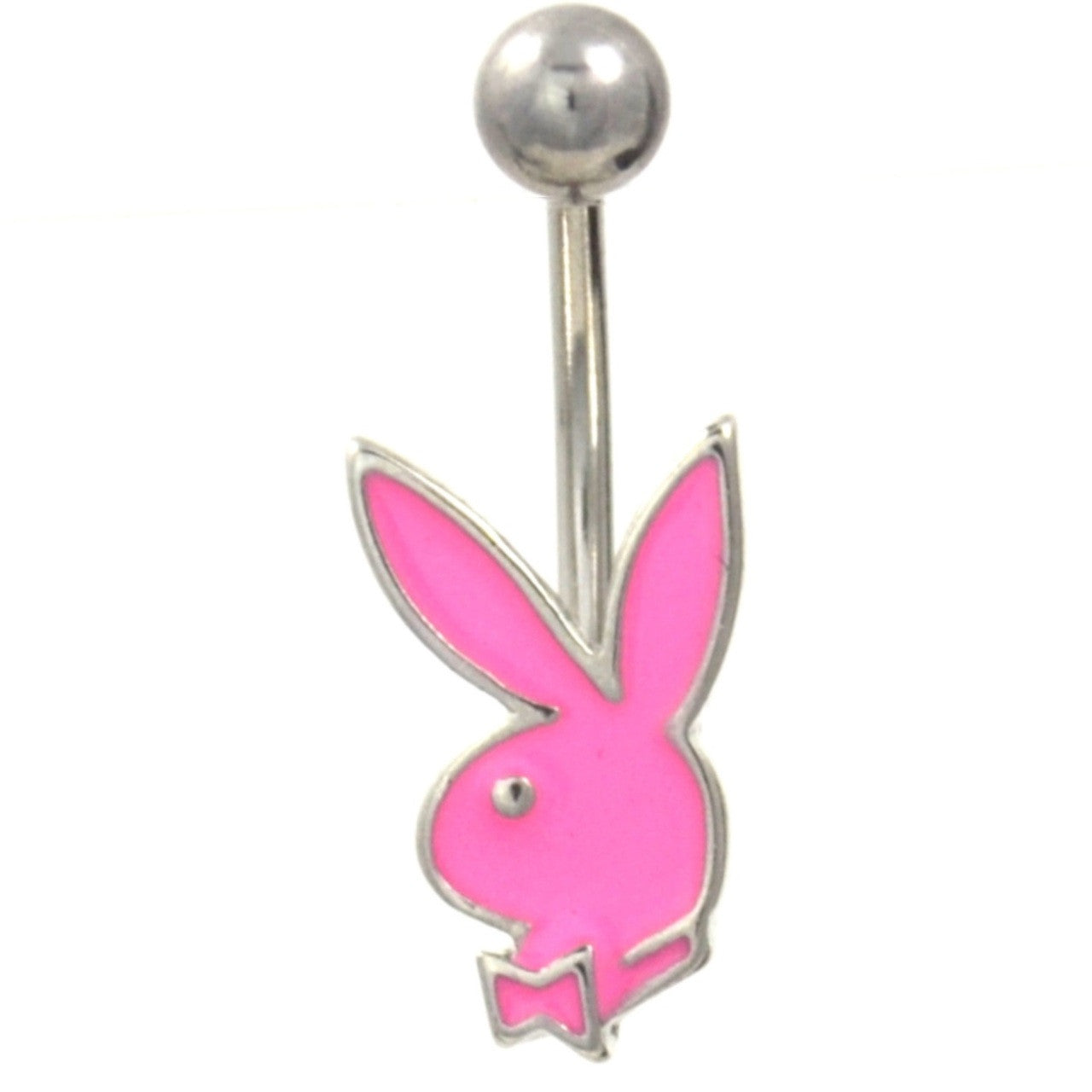 Pink Bunny Belly Piercing