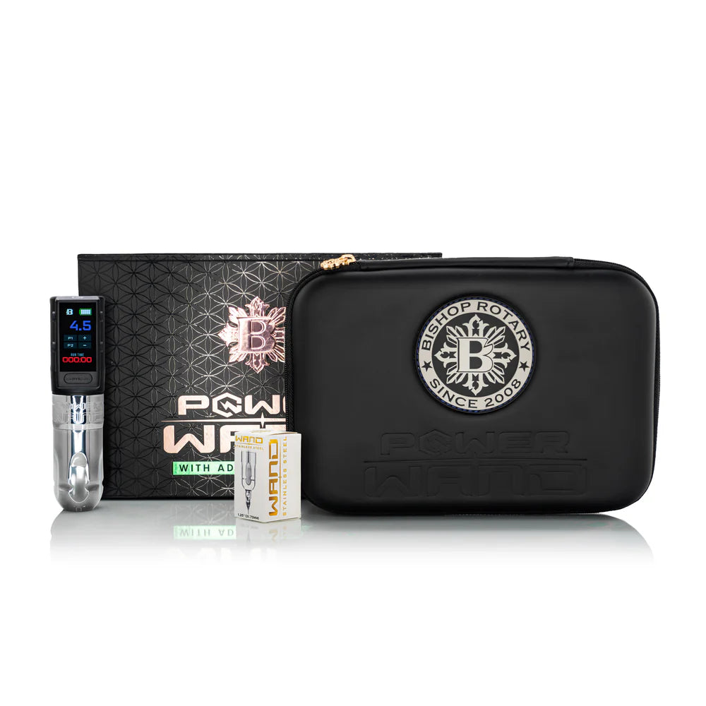 The Bishop Power Wand -Stainless Steel- RCA Machine