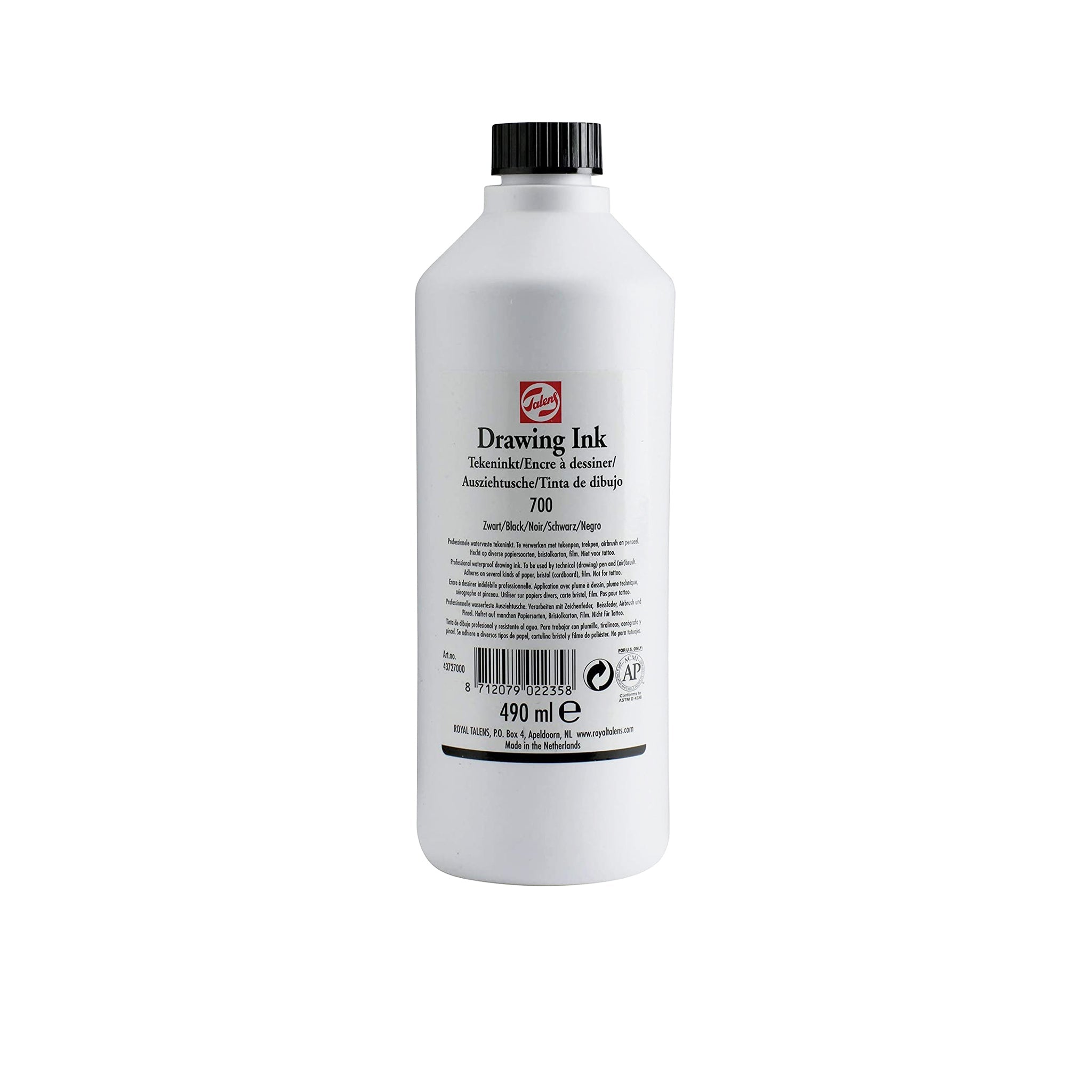 Talens Drawing Ink - 16.6oz