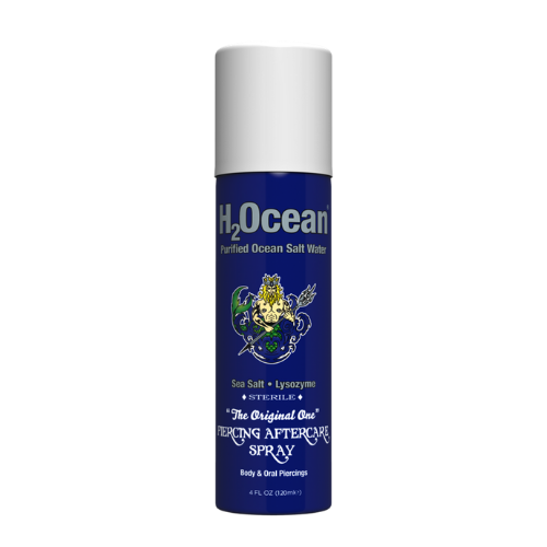 H2Ocean Piercing Aftercare Spray 4oz (Medium)