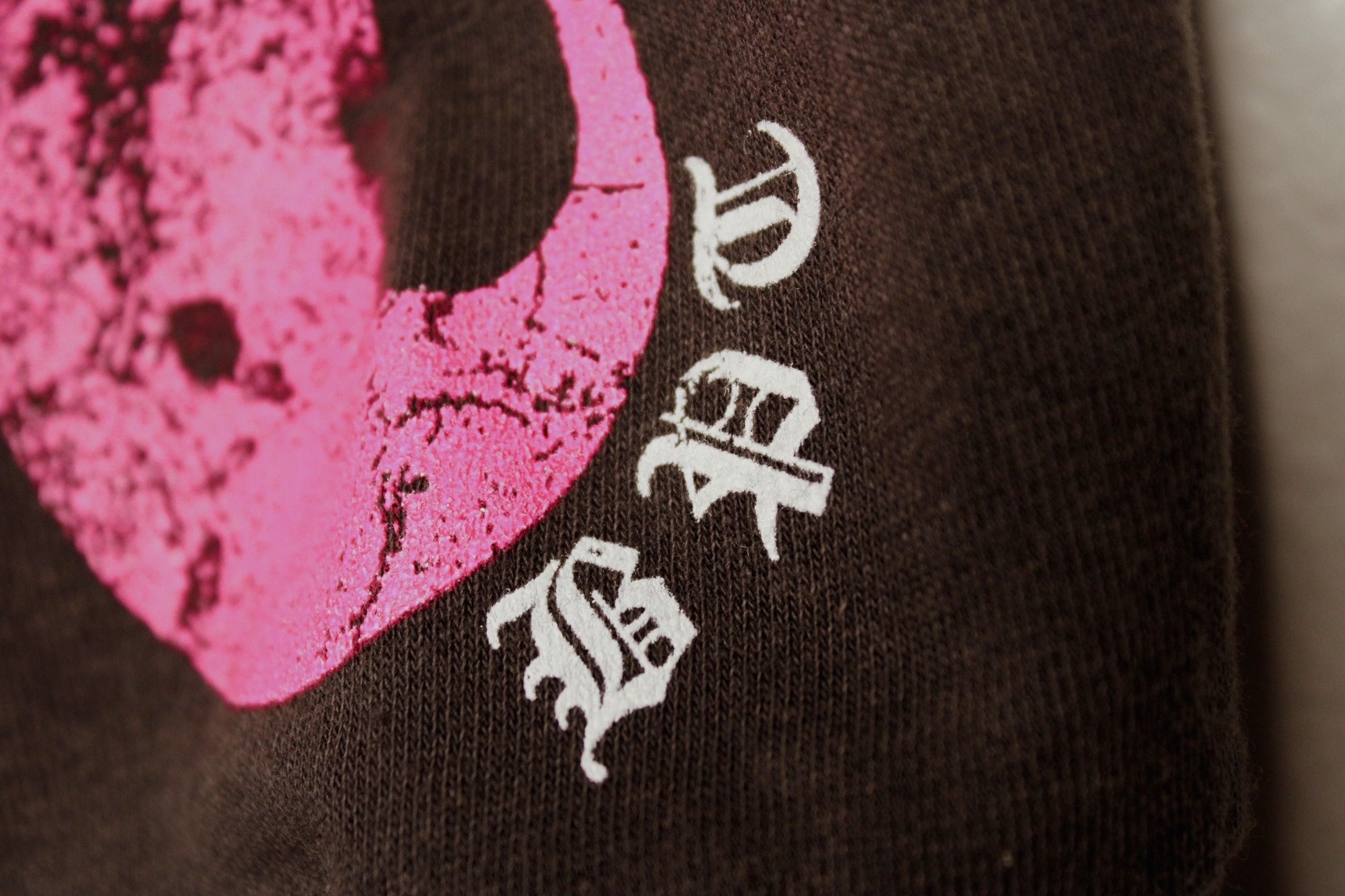 Pink Skull N Flames