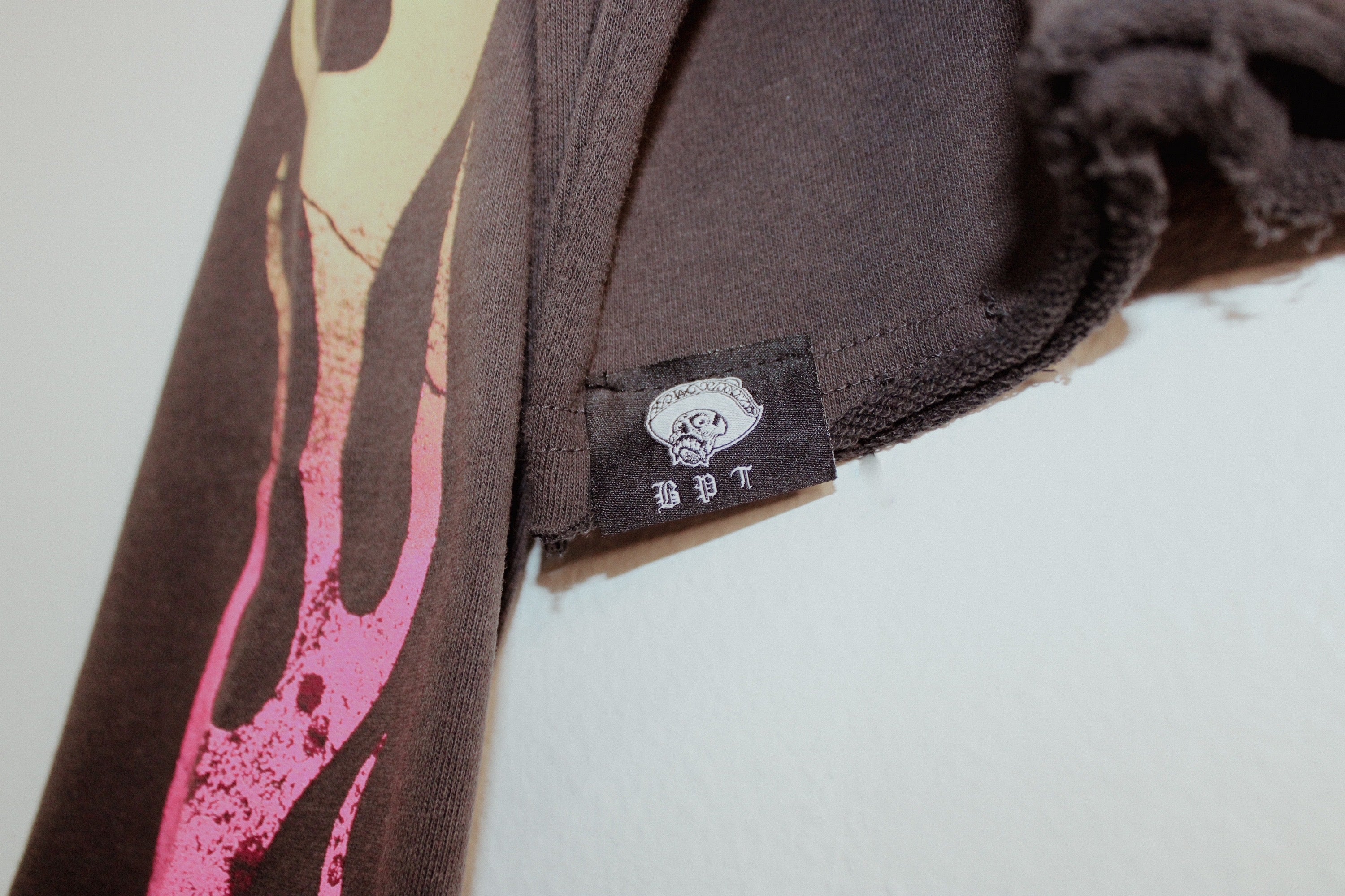 Pink Skull N Flames