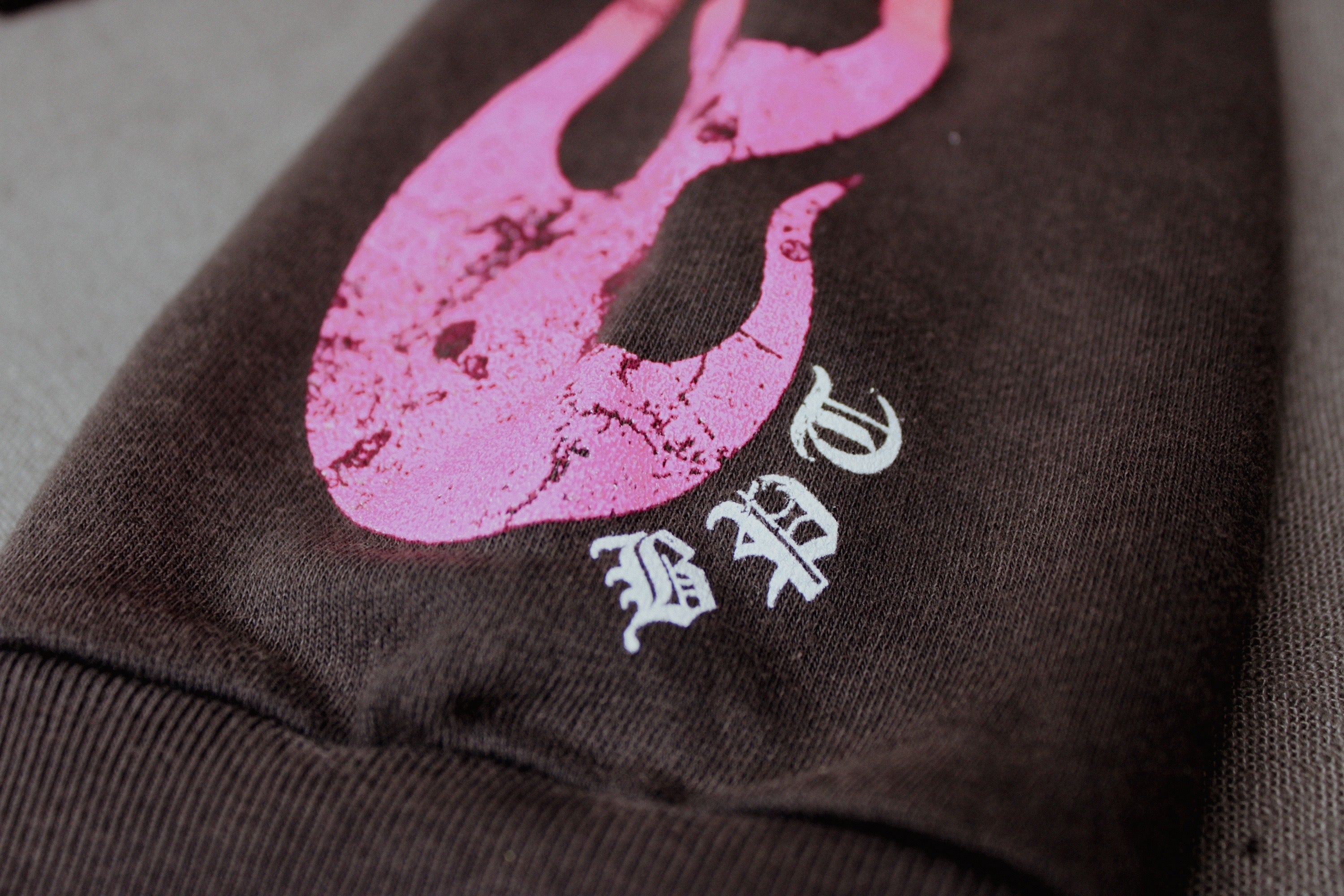 Pink Skull N Flames